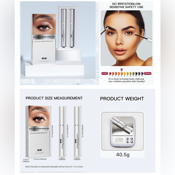 2 IN 1 KIT Eyebrow Growth Serum & Eyelash Growth Serum - Picture 9 of 12